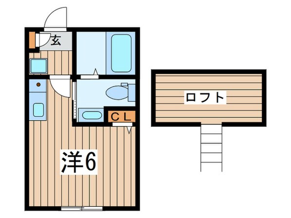 ファインホース白百合の物件間取画像